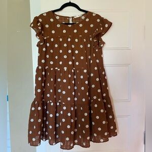 MINE polka dot dress
